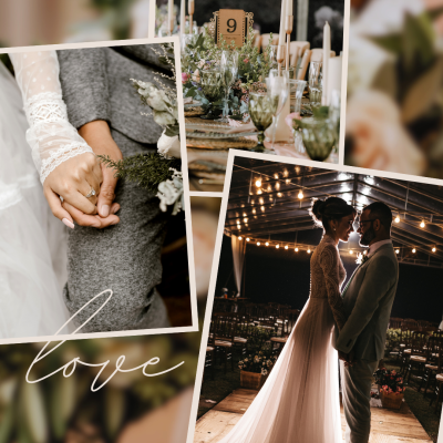 Wedding minimalist feminine photography instagram story